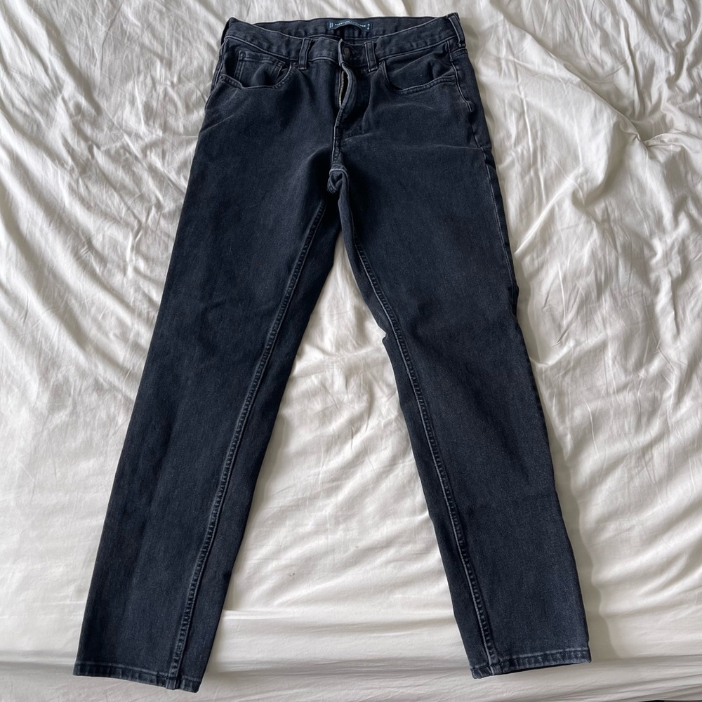 Everlane Jeans, The Athletic Jean, Size: 28X30, Black